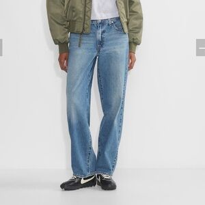 Aritzia LEVI Baggy Dad Jean